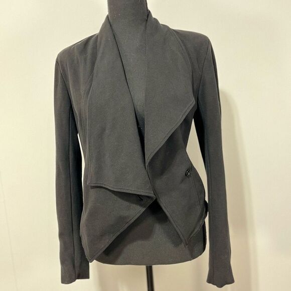 Azalea Asymmetrical Blazer Jacket Women’s Size Medium - Picture 4 of 15